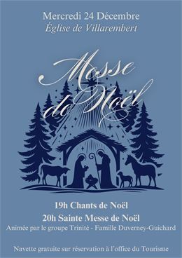 Chants de Noël et Messe du réveillon._Villarembert