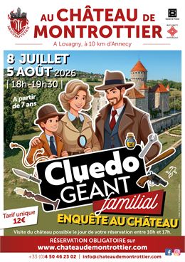 Cluedo géant familial - Domaine et château de Montrottier
