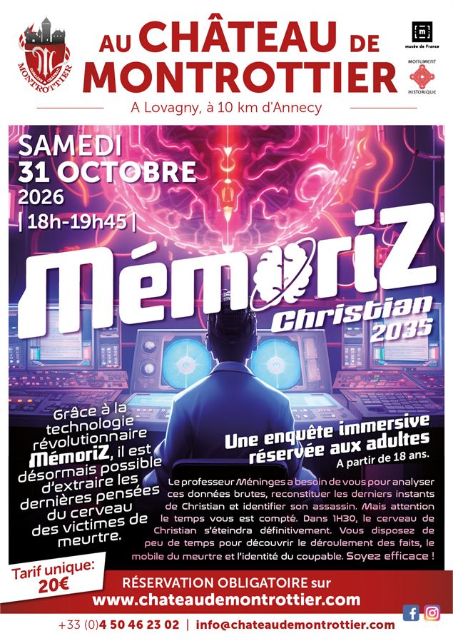 Memoriz d'Halloween - Domaine et Château de Montrottier