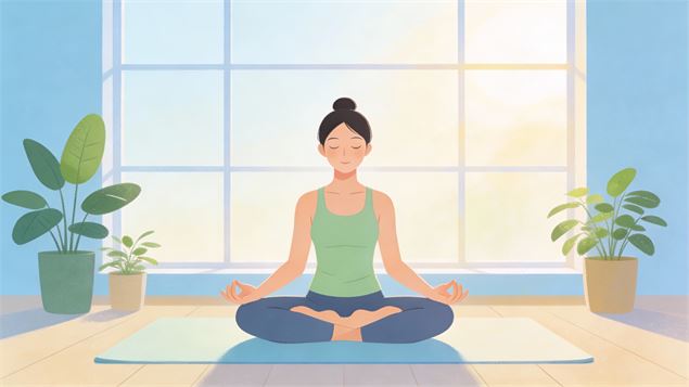 Image Zen générée par l'IA - Mistral