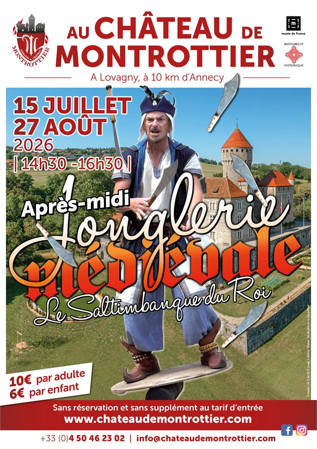 Après-midi jonglerie médiévale - Domaine et Château de Montrottier