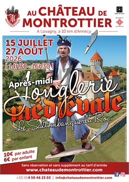 Après-midi jonglerie médiévale - Domaine et Château de Montrottier
