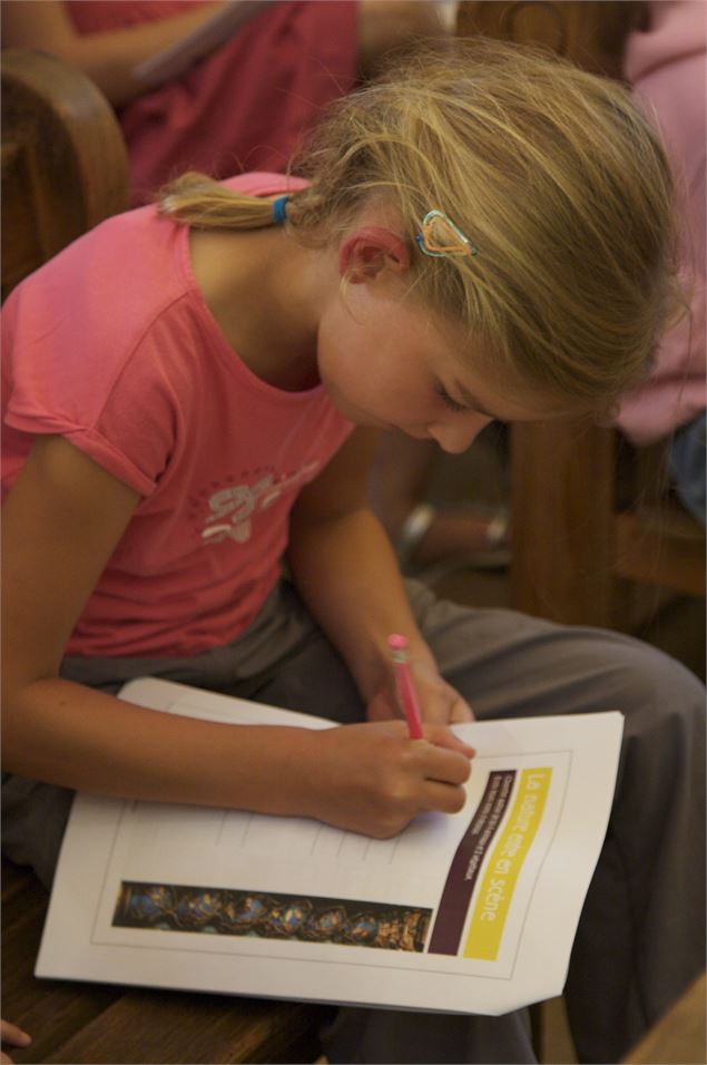 Visite-jeu les enfants sont des anges - ©JD Laurence