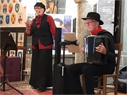 Concert au château d'Avully - @Jean-claude Reynaud et Blanche la Cigale