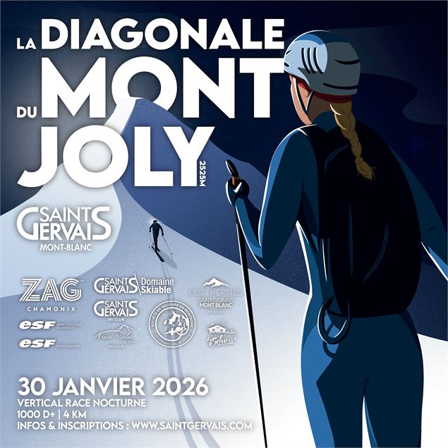 La Diagonale du Mont Joly - Course de ski de randonnée en nocturne_Saint-Gervais-les-Bains