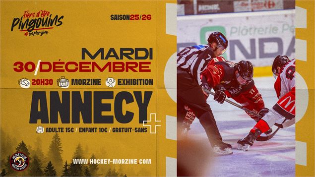 Match d'exhibition de Hockey sur glace_Morzine