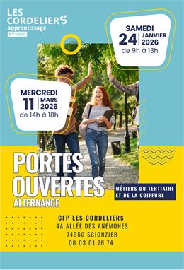 Portes ouvertes - CFP Les Cordeliers - CFP Les Cordeliers