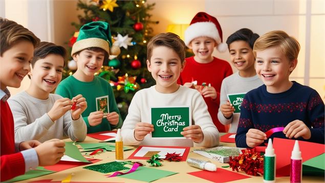 Fabrication de cartes de Noäl - Canva IA