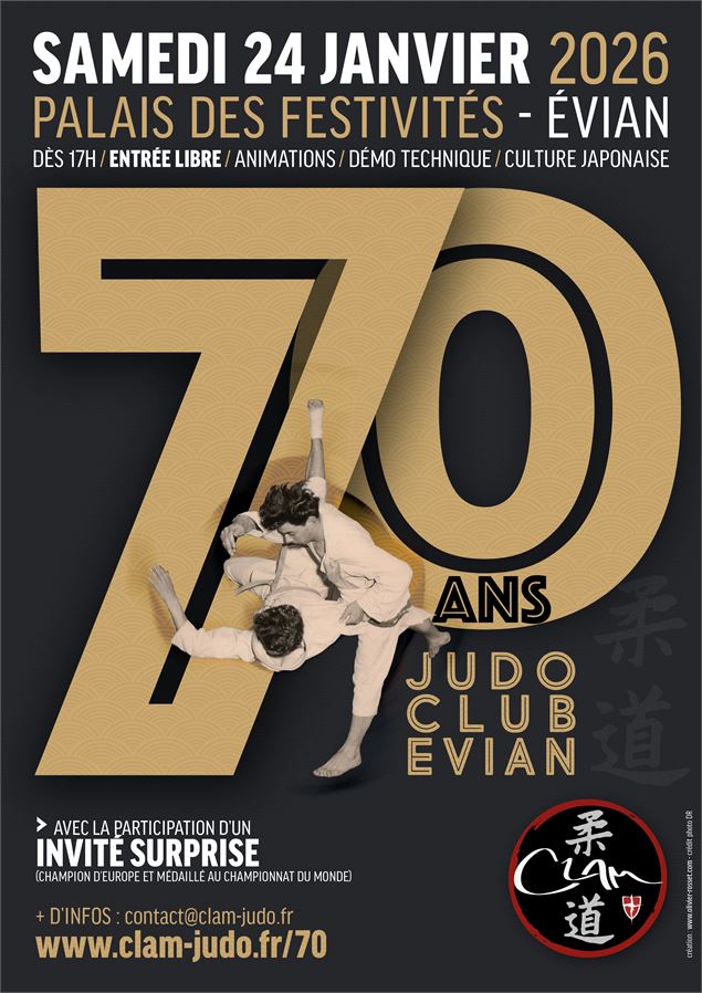 affiche - Judo Club Evian
