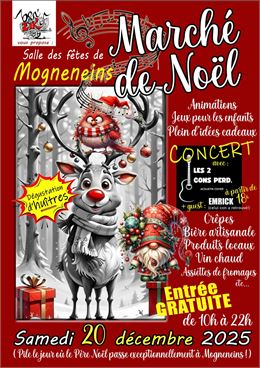 Marché de Noël et dégustation d'huîtres_Mogneneins