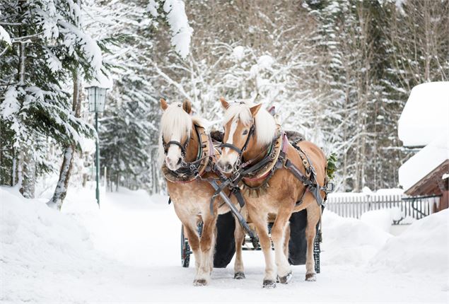 Le père Noël au Chamois_La Toussuire