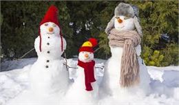 Concours du plus beau bonhomme de neige_Le Corbier