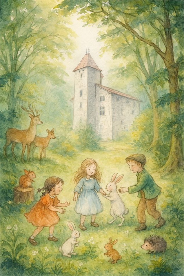 La forêt enchantée de Lévaud - @Château des Rubins