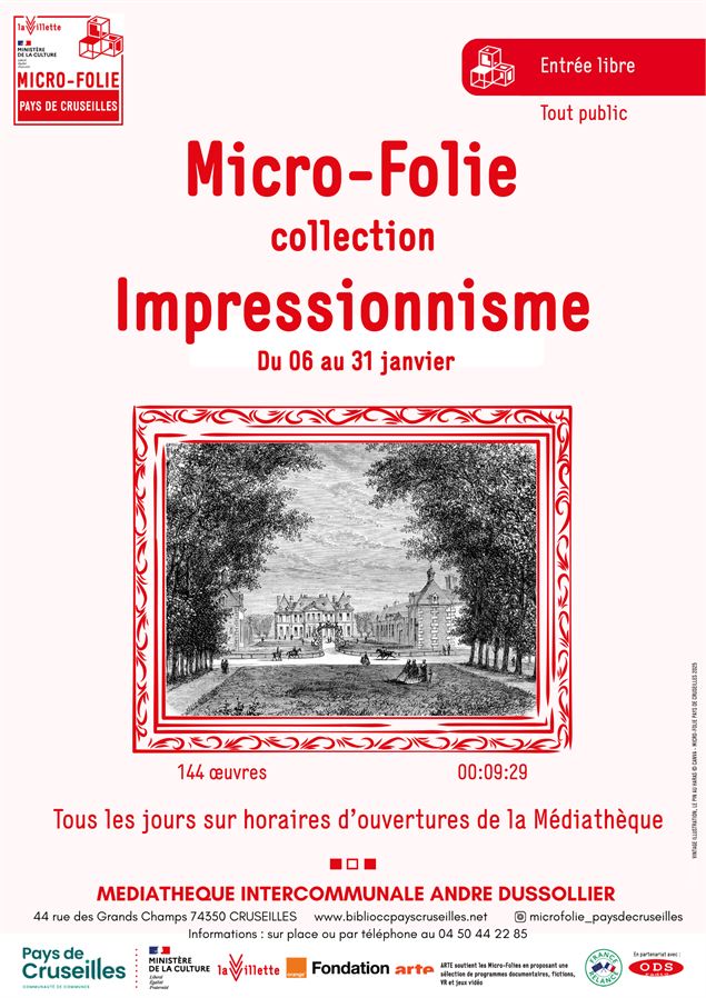 Collection du mois_Cruseilles - Micro-Folie Pays de Cruseilles