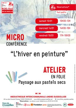L'hiver en peinture_Cruseilles - Micro-Folie Pays de Cruseilles
