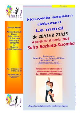 Cours Salsa-Bachata-Kizomba - Allez on danse