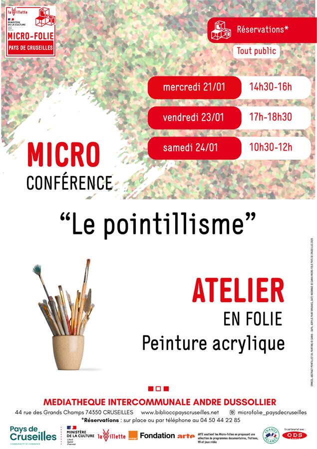 Le pointillisme_Cruseilles - Micro-Folie Pays de Cruseilles