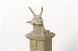 Une tête d'escargot, toutes antennes dressées - Service Culture, Ville de Thonon