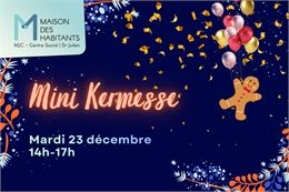 Mini kermesse - Maison des habitants