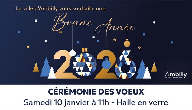 Cérémonie des vœux à la population_Ambilly