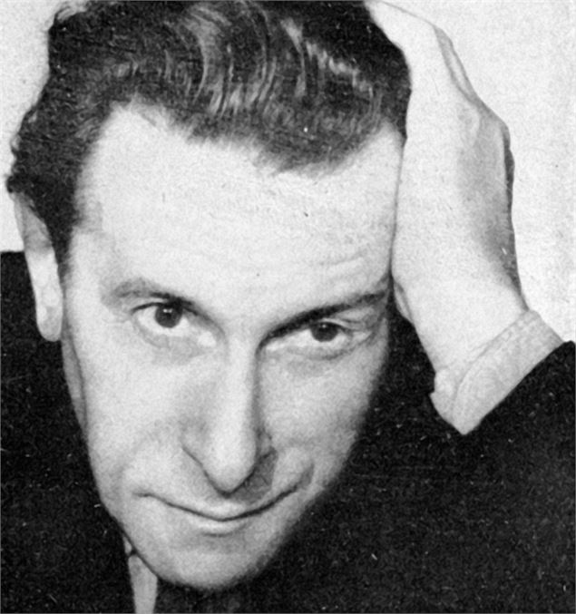 Portrait de Charles Dullin en 1947, Studio Harcourt [recadré] - BNF-Gallica