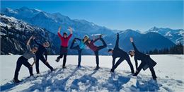 Demi-journée raquette et yoga_Les Carroz-d'Arâches