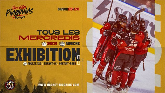 Match d'exhibition de Hockey sur glace_Morzine