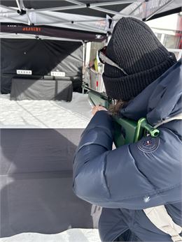 Biathlon Laser - Défis nocturnes - Léna Arnaud