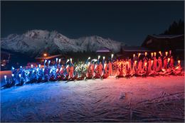 Grande descente aux flambeaux du Mont d'Arbois_Saint-Gervais-les-Bains - Antoine Frioux