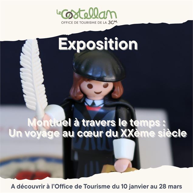 Exposition - Montluel à travers le temps : Un voyage au cœur du XXème siècle_Montluel - Canva