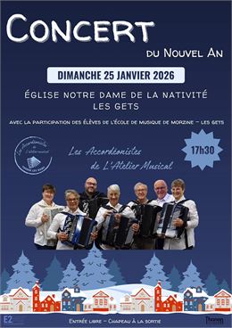 CONCERT NOUVEL AN - ECOLE DE MUSIQUE MORZINE LES GETS_Les Gets - Ecole de musique Morzine/Les Gets
