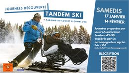 Journées découverte tandem ski avec Décathlon Mountain Store_Passy