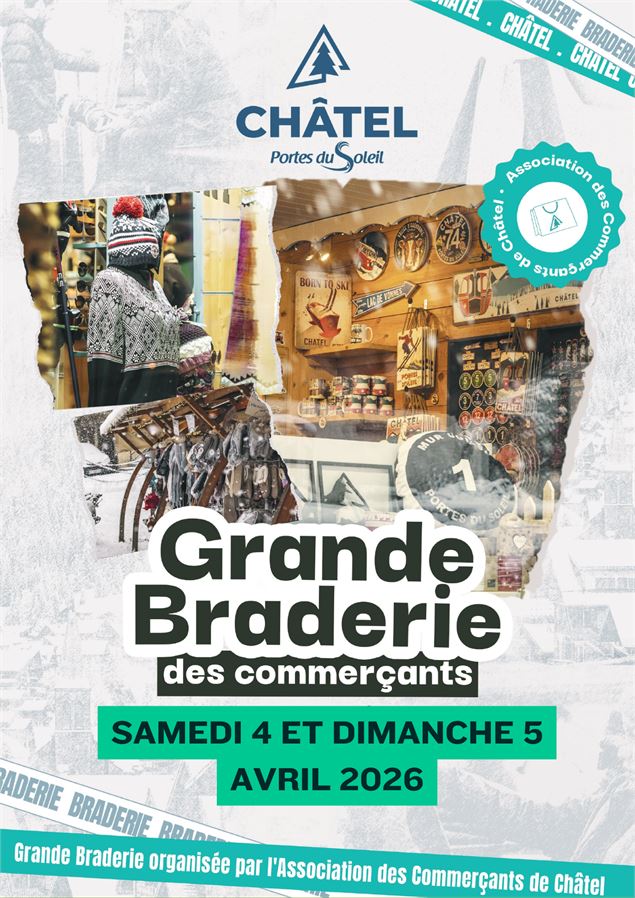 Grande braderie des commerçants - Commerçants de Châtel