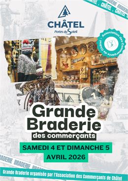 Grande braderie des commerçants - Commerçants de Châtel