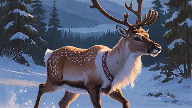 Jeux à thème : Sur la piste du grand renne_Bourg-Saint-Maurice