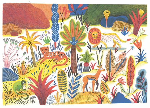 Exposition : Mes contes illustrés_Chambéry - Magali Attiogbé