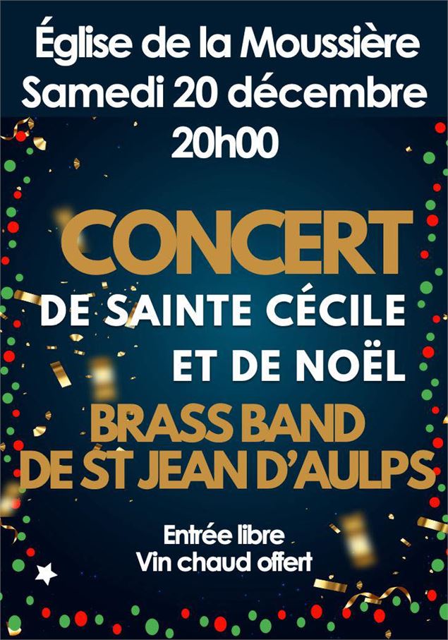 Concert Sainte Cécile et de Noë - Brass Band Saint Jean d'Aulps