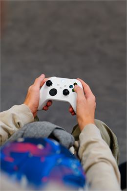 Jeux vidéo sur écran géant_Courchevel