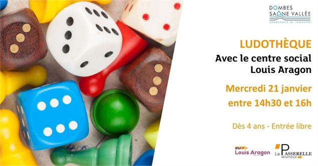 Ludothèque - La Passerelle Médiathèque