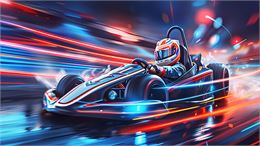 Karting sur glace Courchevel - DR