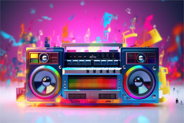 DJ Années 80 90 2000 - Freepik