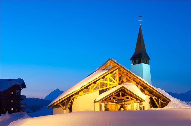 Chapelle Notre Dame de Haute Lumière - Office du tourisme des Saisies