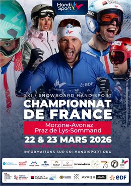 Championnat de France Ski & Snowboard Handisport 2026_Avoriaz
