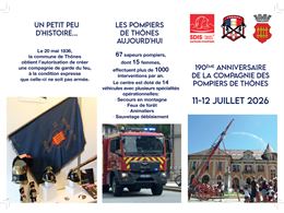 190ème anniversaire de la compagnie des Pompiers_Thônes - Office de tourisme