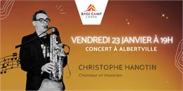 Concert live avec Christophe Hanotin, chanteur et musicien_Albertville