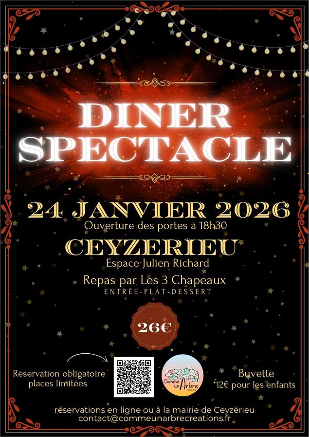 Dîner spectacle à Ceyzérieu_Ceyzérieu - Comme un arbre créations