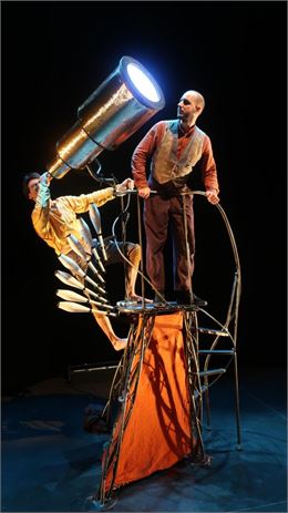Spectacle "la Tête sur les étoiles"_Les Saisies