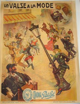 Affiche La Valse à la mode - Musée de la musique mécanique