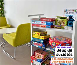 Rendez-vous jeux de société_Jacob-Bellecombette - Médiathèque Jean-Louis Favre