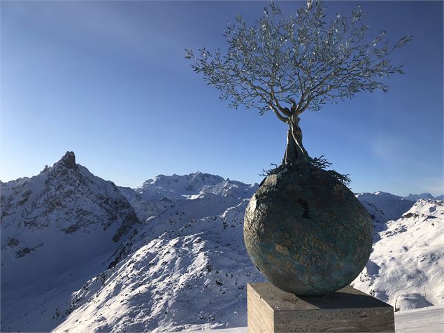 Visite guidée : l'art au sommet à Courchevel - DD/FACIM